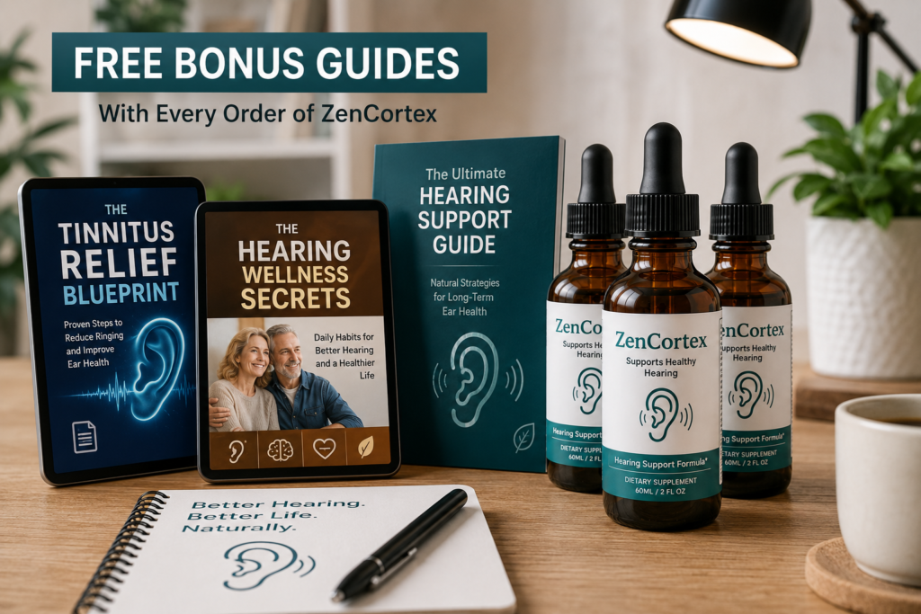 ZenCortex free bonus wellness guides